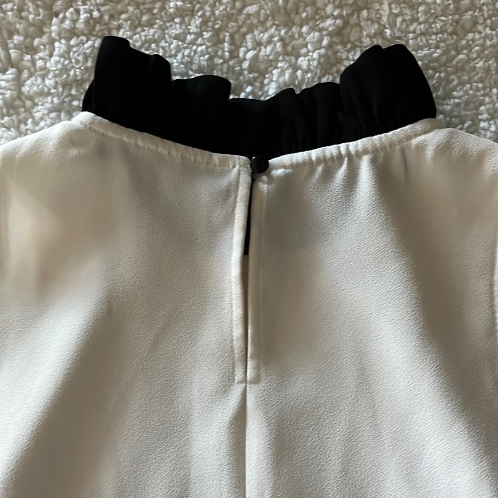 J. Crew Ruffle neck blouse - Picture 4 of 9